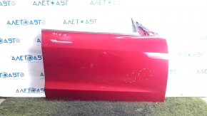 Door assembly front right Tesla Model 3 18-20 red PPMR dents 