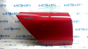 Door assembly rear right Tesla Model 3 18-20 red PPMR, bumpers