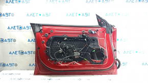 Door assembly front left Tesla Model 3 18-20 red PPMR