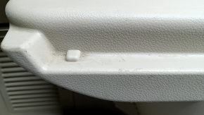Left arch trim Nissan Rogue 14-20 beige, under 2 rows, scratches, abrasions