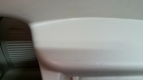 Left arch trim Nissan Rogue 14-20 beige, under 2 rows, scratches, abrasions