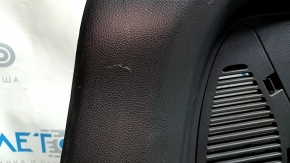 Left arch trim Nissan Rogue 14-17 black, under 3 rows, worn, scratches