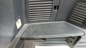 Left arch trim Nissan Rogue 14-17 black, under 3 rows, worn, scratches