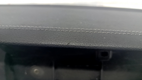 Torpedo front panel with AIRBAG Audi A6 C8 19- without projection, black with dark gray, for dry cleaning
