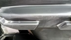 Left arch trim Nissan Rogue 14-20 black under 2 rows, worn, scratches, without plug