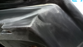 Left arch trim Nissan Rogue 14-20 black under 2 rows, worn, scratches, without plug