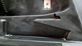 Left arch trim Nissan Rogue 14-20 black under 2 rows, worn, scratches, without plug