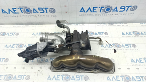 Turbocharger complete with manifold BMW 3 F30 17-18, N20 97k, driftwood, wedge, for spare parts