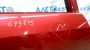 Door assembly rear right Toyota Camry v50 12-14 red 3R3, dented, bump