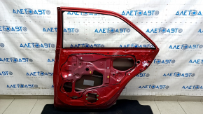 Door assembly rear right Toyota Camry v50 12-14 red 3R3, dented, bump
