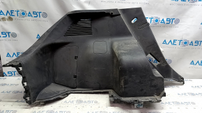 Left arch trim Nissan Leaf 13-17 black, worn, scratches