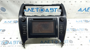 Tape recorder, Monitor, CD-changer, Radio Toyota Camry v50 12-14 usa big display, display defect, scratches