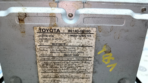 Tape recorder, Monitor, CD-changer, Radio Toyota Camry v50 12-14 usa big display, display defect, scratches