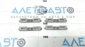Clips for fastening the windshield molding on the body of Honda CRV 23 - 4 pcs, set