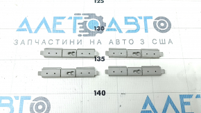 Clips for fastening the windshield molding on the body of Honda CRV 23 - 4 pcs, set