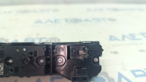Audi A6 C8 19-23 central console button block chrome for parking sensors and 360 cameras, pokes