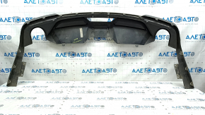 Rear bumper lip Ford Mustang mk6 18-rest, structure, scratches
