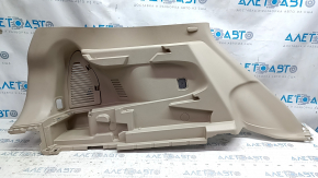 Left arch trim Nissan Rogue 14-18 beige, under 2 rows, no trim, scratches