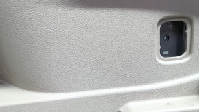 Left arch trim Nissan Rogue 14-18 beige, under 2 rows, scratches