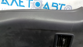 Arch trim left Infiniti JX35 QX60 13-20 for electric 3rd row, black, with button, scratches