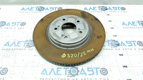 Front right brake disc Honda CRV 23- HEV