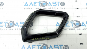Front bumper lip trim left Honda CRV 23- HEV black gloss, scratches