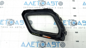 Front bumper lip trim left Honda CRV 23- HEV black gloss, scratches