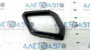 Front bumper lip trim right Honda CRV 23- HEV black gloss, worn