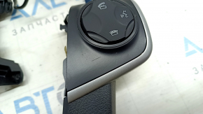 Steering wheel control buttons Toyota Camry v50 12-14 usa LE, XLE type 3 worn button, scratches