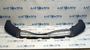 Front bumper lip Audi Q3 8U 16-17 for one-piece bumper