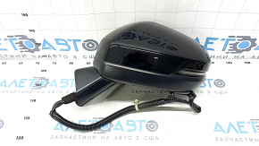 Side mirror left Honda CRV 23- turn signal. heated, BSM, 6 pins, black, scratches
