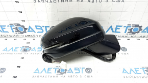 Side mirror right Honda CRV 23- turn signal, heated, BSM, 6 pins, black, scratches