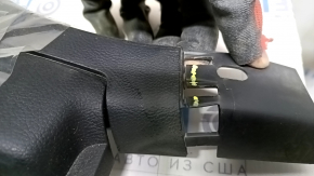 Left arch trim Ford Edge 15-24 black, scratches, broken lining fasteners, broken fastener
