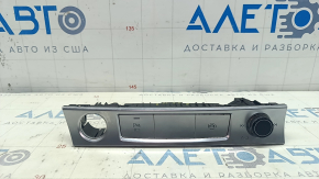 Audi A6 C8 19-23 central console button block chrome for parking sensors and 360 cameras, pokes