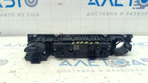 Audi A6 C8 19-23 central console button block chrome for parking sensors and 360 cameras, pokes