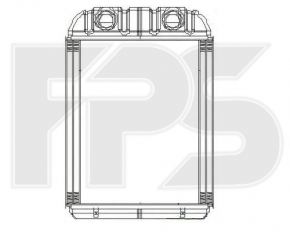Heater radiator heater Audi Q7 4L 10-15 AVA