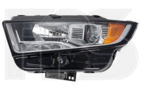 Headlight front left naked Ford Edge 15-18 dorest halogen DEPO