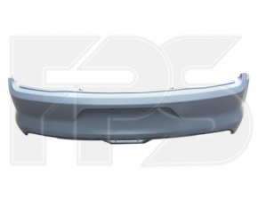 Rear bumper bare Ford Mustang mk6 15-17 without parking sensors