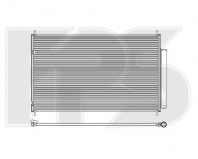Air conditioner radiator condenser Acura MDX 07-13 KOYORAD Japan