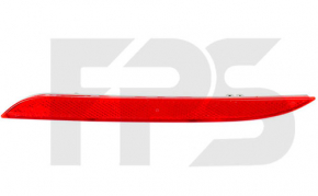 Rear Bumper Reflector Left Ford Mustang mk6 15-17 Dark Under Lamp
