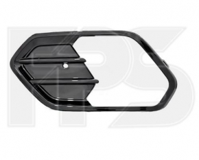 Bumper grille left Ford Escape MK3 17-19 rest gloss