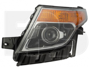 Headlight front right naked Ford Explorer 11-15 dorest halogen Halogen