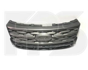 Radiator grill grill Ford Explorer 16-17 rest gray Gray