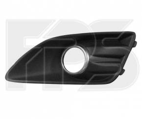 Front left fog light frame Ford C-max MK2 13-18 usa with chrome ring With chrome ring