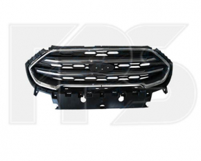 Base of radiator grill grill Ford Ecosport 18-22 black chrome