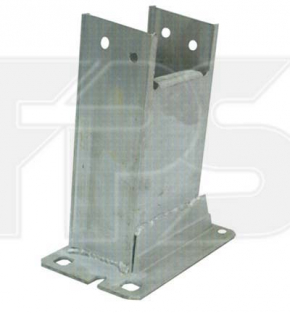 Front bumper reinforcement fang right Audi A4 B8 08-16