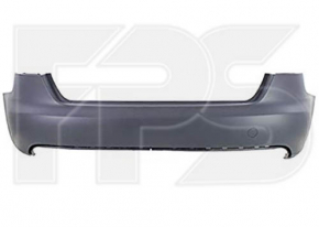 Bare rear bumper Audi A4 B8 08-12 pre-rest sedan, without parking sensors