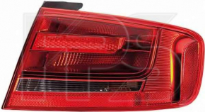 Lamp outer wing left Audi A4 B8 08-12 prerest sedan lamp