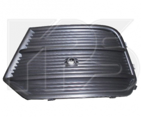 Front bumper grille right Audi Q3 8U 16-17 for solid bumper, for parking sensors