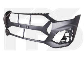 Bare front bumper Audi Q5 80A 21-24 without parking sensors, under headlight washer